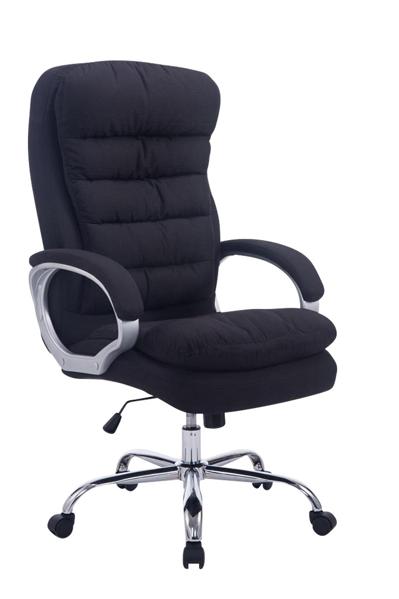 Fauteuil de bureau XXL Vancouver Tissu