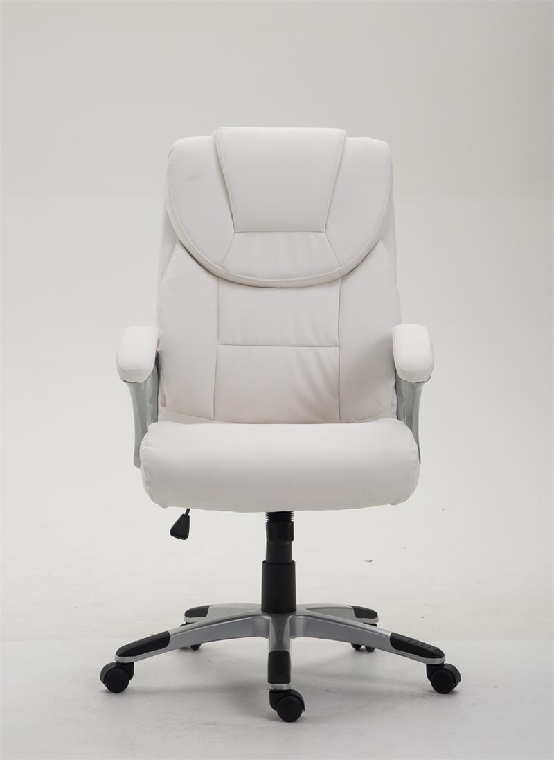 Fauteuil de bureau XL Texas V2 Similicuir Blanc