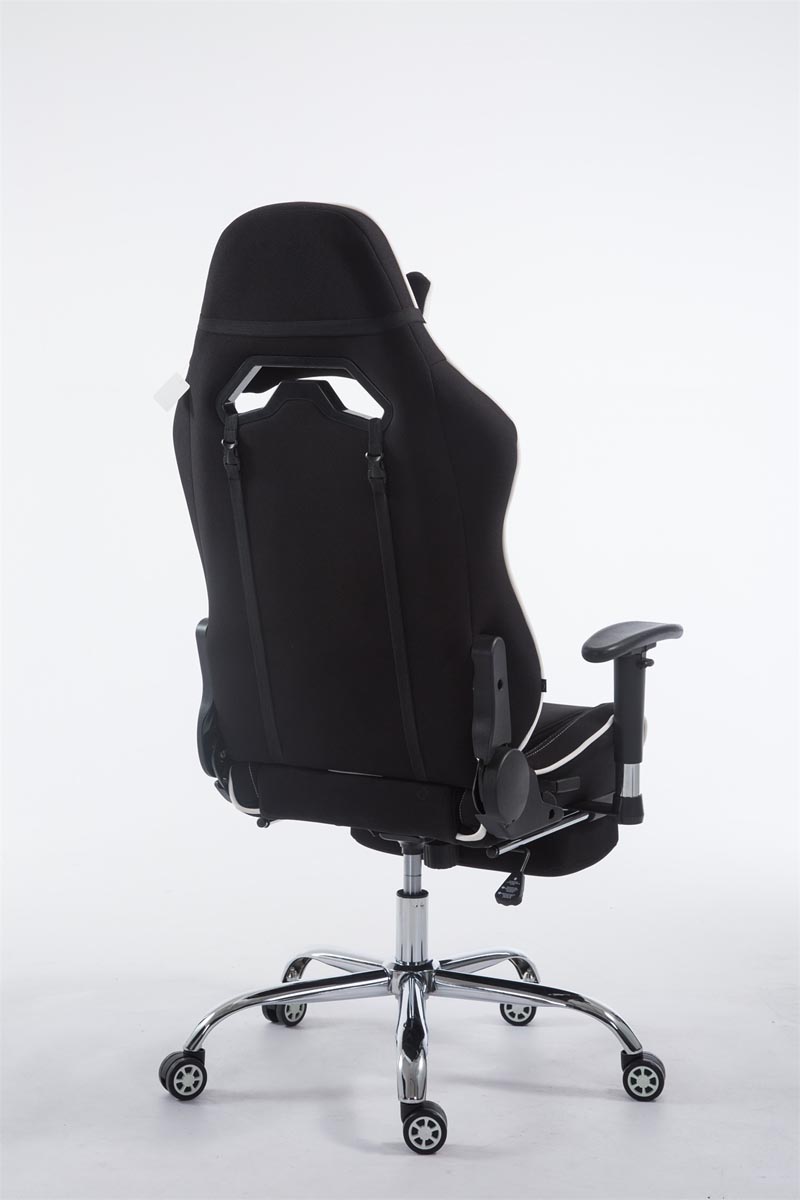 Fauteuil de Bureau Gaming Limit Tissu avec Coussins Amovibles Accoudoirs Ajustables