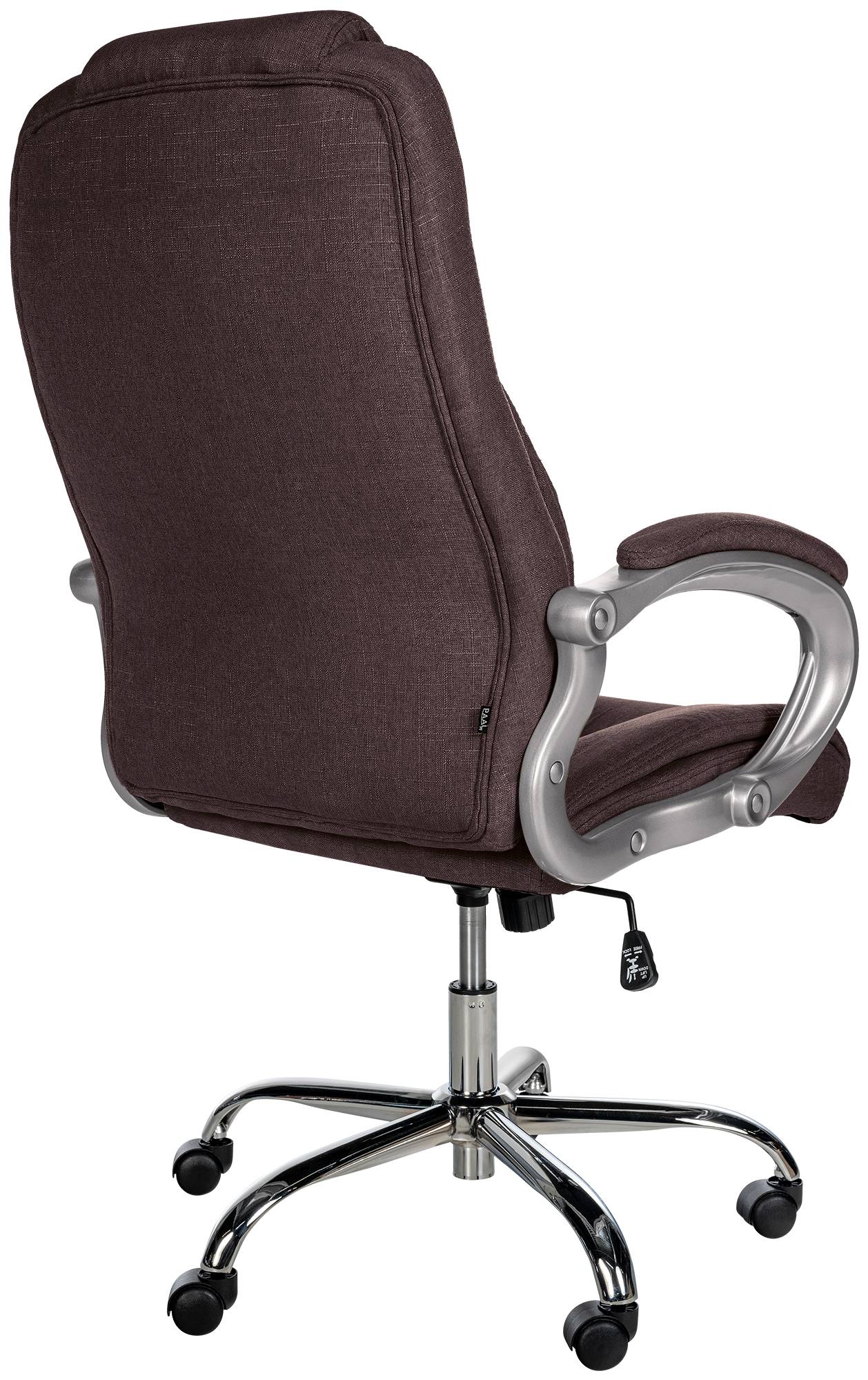 Fauteuil de bureau XL Apoll Tissu Marron