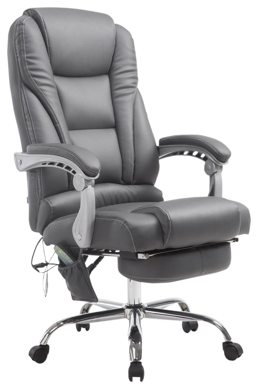 Fauteuil de bureau Pacific en similicuir avec une fonction massage