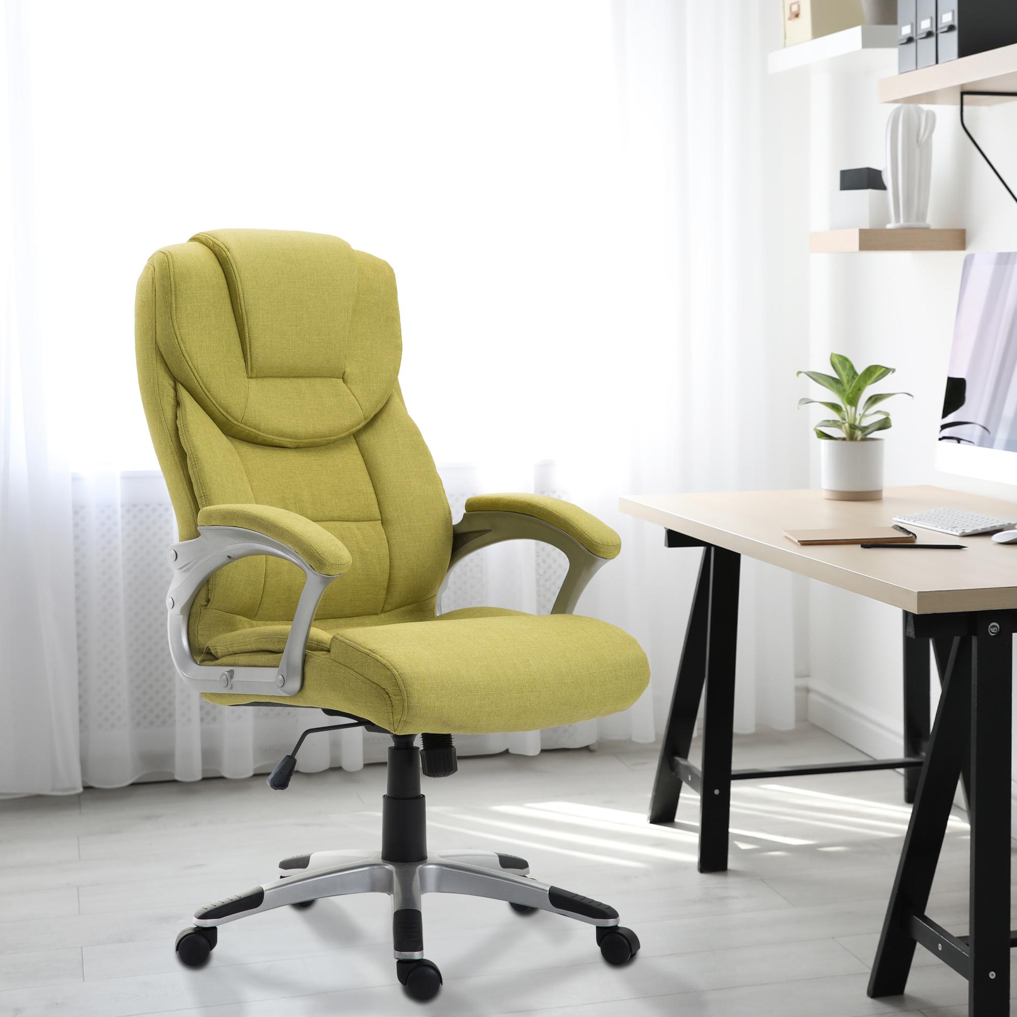 Fauteuil de bureau XL Texas tissu Vert