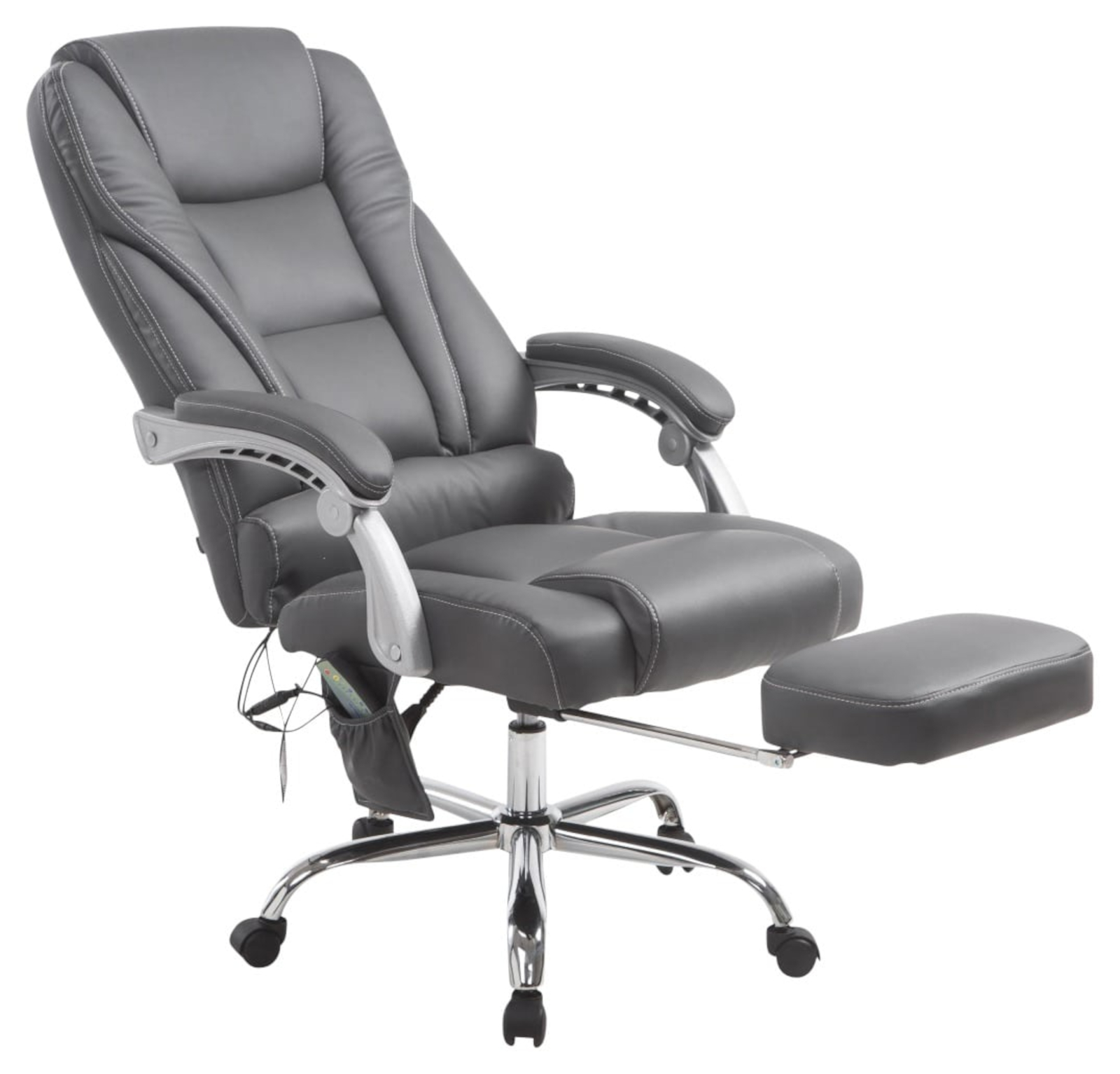 Fauteuil de bureau Pacific en similicuir avec une fonction massage