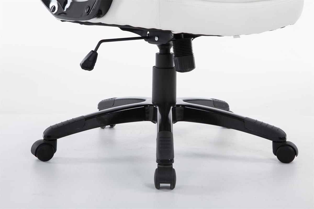 Fauteuil de bureau XL Platon en similicuir avec Hauteur réglable et pivotant