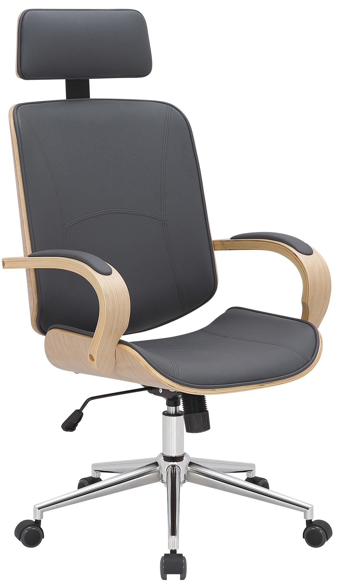 Fauteuil de bureau Dayton en Similicuir Ajustable et pivotant