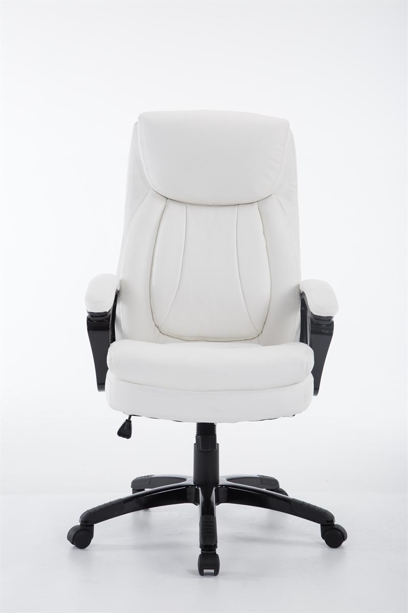 Fauteuil de bureau XL Platon en similicuir avec Hauteur réglable et pivotant